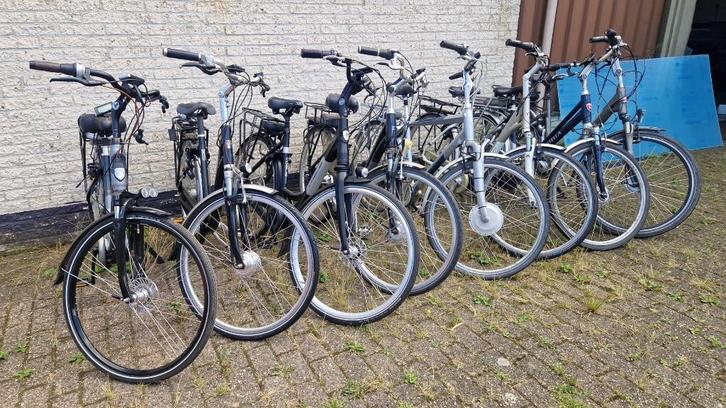 Partij ebikes elektrische fietsen loop of sloop, Fietsen en Brommers, Fietsen | Dames | Damesfietsen, Gebruikt, Overige merken