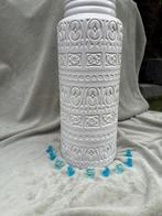 Witte Vaas West Germany 41 cm perfect voor lange bloemen, Ophalen of Verzenden