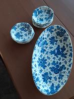 Divers oud servies blauw wit, Ophalen