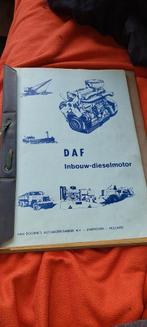Daf inbouw dieselmotor handleiding truck kraan shovel oud, Verzamelen, Ophalen of Verzenden, Gebruikt