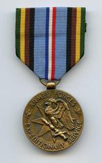 US Armed Forces Expeditionary Medal, Ophalen of Verzenden, Landmacht, Amerika, Lintje, Medaille of Wings
