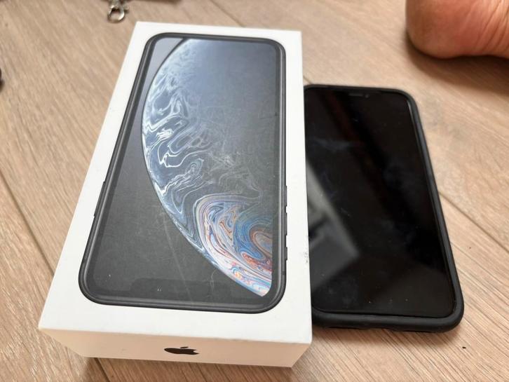 Apple iPhone XR 128 GB zwart, Telecommunicatie, Mobiele telefoons | Apple iPhone, Gebruikt, 128 GB, Zonder abonnement, Zonder simlock