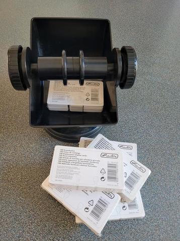 Rolodex met 6 herlitz verpakkingen.  beschikbaar voor biedingen