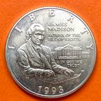 USA 1/2 Dollar 1993 UNC Madison zilver half dollar, Ophalen of Verzenden, Noord-Amerika, Zilver