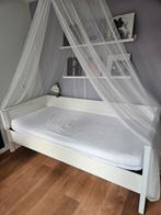 Bed 1 persoons, Huis en Inrichting, Slaapkamer | Bedden, Ophalen, Gebruikt, 90 cm, Eenpersoons
