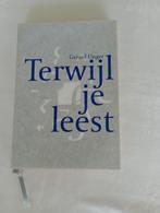 Gerard Unger Terwijl je leest typografie letterontwerpen, Grafische vormgeving, Gerard Unger, Zo goed als nieuw, Verzenden