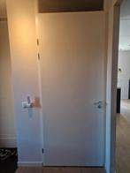 2x opdekdeur nieuwbouw, Ophalen, 80 tot 100 cm, 215 cm of meer, Binnendeur