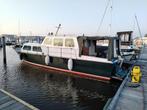 Vechtkruiser met open kuip. Werfgebouwd schip bjr. 1996, Watersport en Boten, Binnenboordmotor, Diesel, Staal, 50 pk of meer