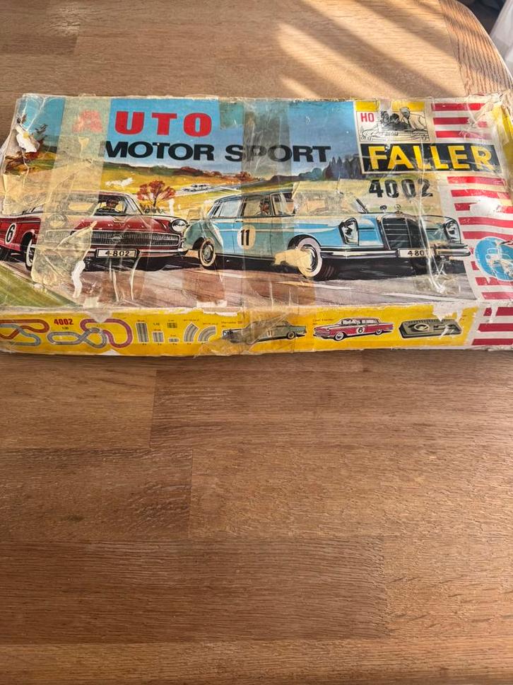 Faller AMS set 4002. Zie tekst, Kinderen en Baby's, Speelgoed | Racebanen, Gebruikt, Racebaan, Elektrisch, Overige merken, Zelf te bouwen