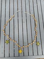 2 Goudkleurige belletjes kettingen met sterren, Ophalen of Verzenden, Zo goed als nieuw