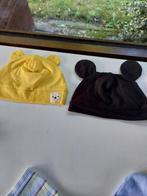 2 mutsjes zwart en geel, mt. 62, niet gebruikt, Maat 62, Jongetje of Meisje, Nieuw, Ophalen of Verzenden