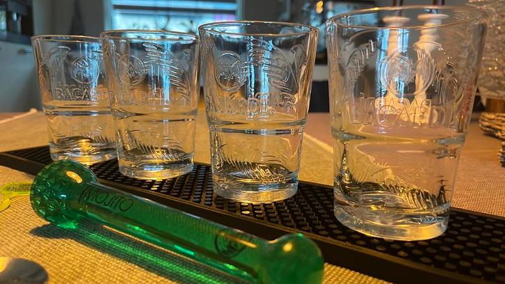 Heel veel BACARDI glazen, Verzamelen, Merken en Reclamevoorwerpen, Zo goed als nieuw, Gebruiksvoorwerp, Ophalen of Verzenden