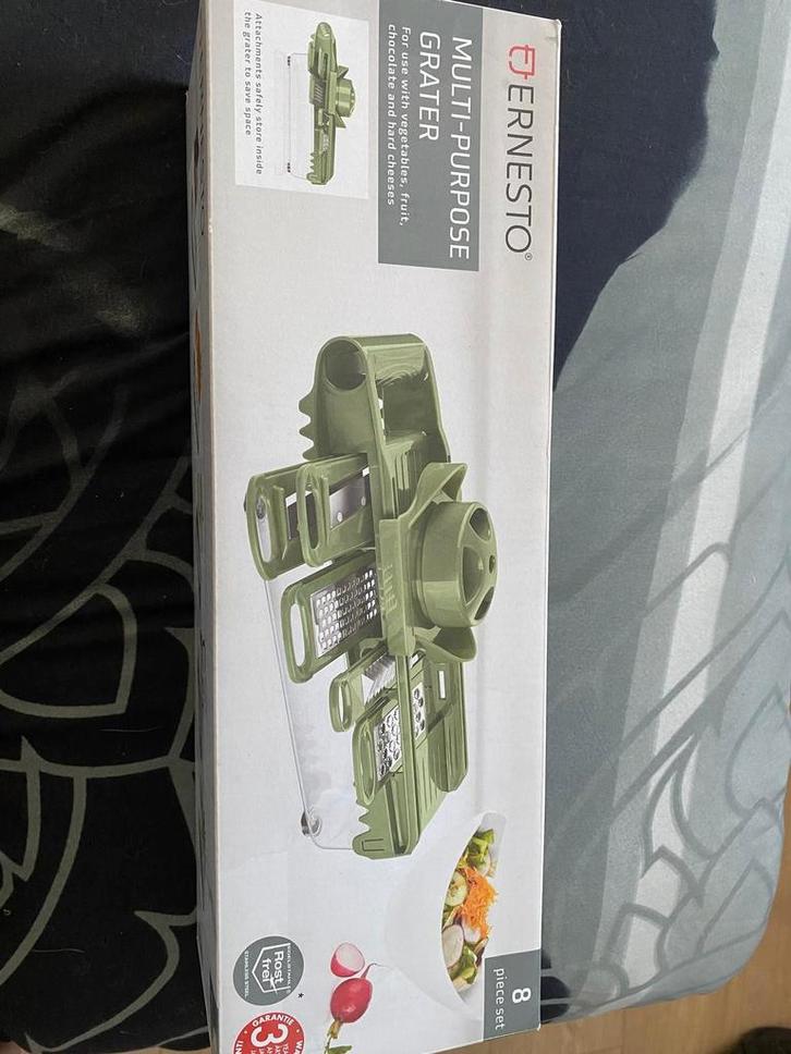 Ernesto Multi-Rasp - Alles-in-één Keukenrasp, Huis en Inrichting, Keuken | Keukenbenodigdheden, Nieuw, Ophalen of Verzenden