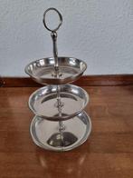 Te koop: zgan metalen etagere, Huis en Inrichting, Ophalen, Zo goed als nieuw