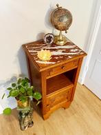 Antiek Frans nachtkastje, Huis en Inrichting, Ophalen, Gebruikt, Minder dan 45 cm, 70 cm of meer