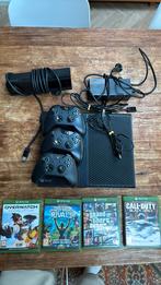 XBOX One - 3x controller oplaadbaar - Kinect Sensor - 4 game, 500 GB, Xbox One, Met 2 controllers, Ophalen of Verzenden