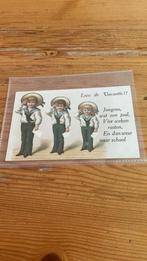 Postkaart Leve de vacantie!!, Ophalen of Verzenden, 1920 tot 1940, Ongelopen, Kinderen