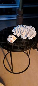 Zuiver Bijzettafel Zwart Tegels - Modern Landelijk, Huis en Inrichting, Tafels | Bijzettafels, Ophalen, Minder dan 45 cm, Minder dan 55 cm