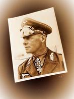 WWII originele handtekening op Wartime foto van Erwin Rommel, Verzamelen, Militaria | Tweede Wereldoorlog, Ophalen of Verzenden