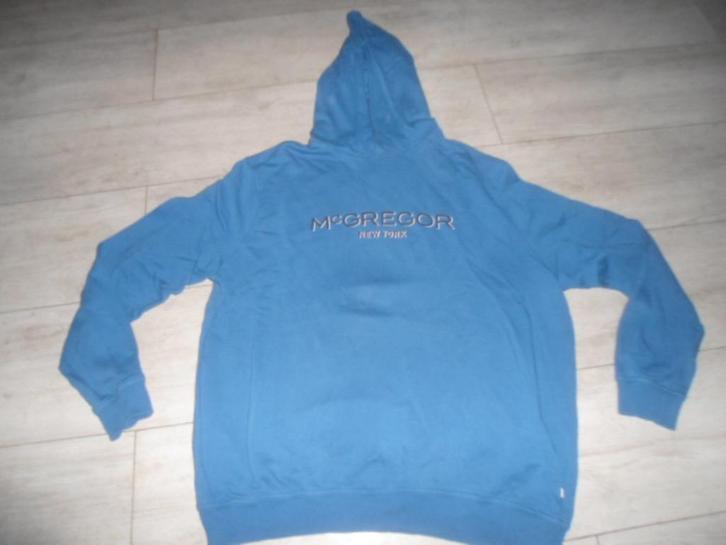 McGregor; Hoody; maat XXXL, Kleding | Heren, Truien en Vesten, Zo goed als nieuw, Overige maten, Blauw, Ophalen of Verzenden
