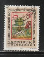 Verenigd Europa 1986 - Oostenrijk - Am esthesiologie, Ophalen of Verzenden, Gestempeld, Overige thema's