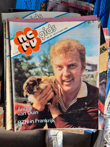 NCRV gids 30 oktober 1982 - Andre van Duin beschikbaar voor biedingen