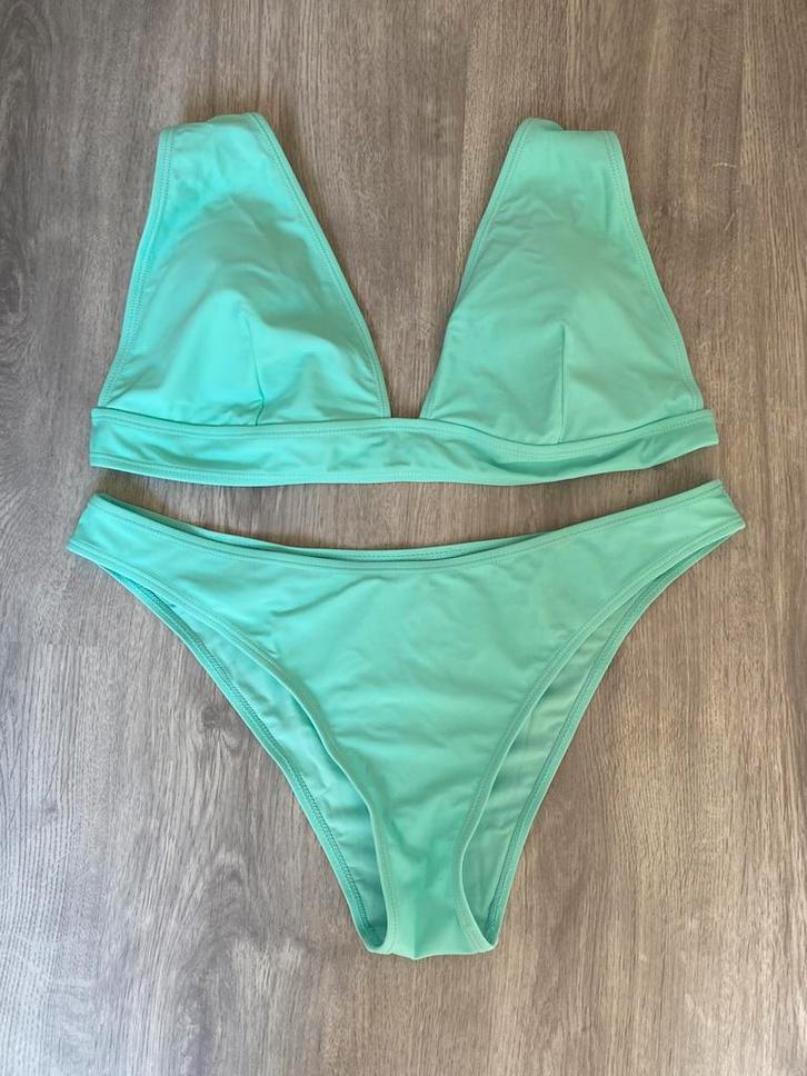 Turquoise bikini Shein, Kleding | Dames, Badmode en Zwemkleding, Nieuw, Bikini, Blauw, Ophalen of Verzenden