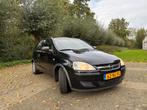 Opel Corsa 1.0 3D 2003 Zwart, Voorwielaandrijving, 60 pk, Zwart, Origineel Nederlands