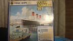 Hornby Minic havenset Queen Mary, Ophalen, Zo goed als nieuw, 1:200 of kleiner, Overige merken