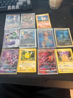 Pokémon Kaarten - Grapploct V, Mewtwo GX, Pikachu, Ophalen of Verzenden, Zo goed als nieuw, Meerdere kaarten, Foil