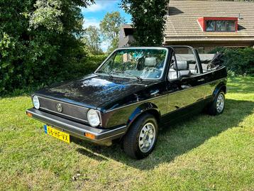 Volkswagen Golf 1.5 GLS Cabriolet 1979 Zwart