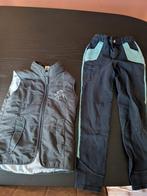Bodywarmer + paardrijbroek maat 140, Dieren en Toebehoren, Paardrijkleding, Ophalen of Verzenden, Gebruikt, Bovenkleding