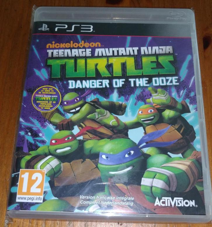 Teenage Mutant Ninja Turtles: Danger of the Ooze PS3, Spelcomputers en Games, Games | Sony PlayStation 3, Zo goed als nieuw, Avontuur en Actie