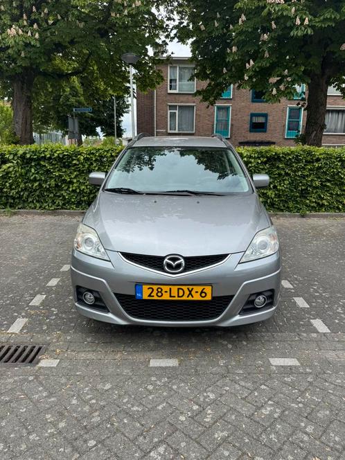 Mazda 5 1.8 2010 Grijs Nieuwe APK, Auto's, Mazda, Particulier, Benzine, D, MPV, Handgeschakeld, Origineel Nederlands, Zilver of Grijs