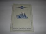 Folder Chevrolet General Motors prijzen Nederland 1936, Gelezen, Chevrolet, Chevrolet GM, Ophalen of Verzenden