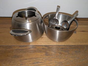 Fondueset - Gasbrander beschikbaar voor biedingen