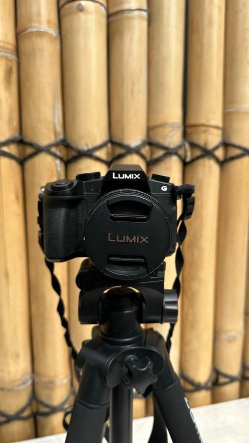 Panasonic Lumix DMC-G80 + 12-60 Lens + Statief, Audio, Tv en Foto, Fotocamera's Digitaal, Gebruikt, Spiegelreflex, Overige Merken