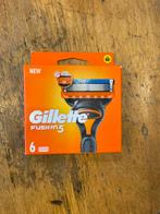 Gillette Fusion5 Scheermesjes - 6 Stuks, Ophalen of Verzenden, Nieuw, Gehele gezicht, Verzorging