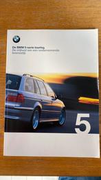 BMW 5 serie Touring brochure, Gelezen, BMW, Ophalen of Verzenden