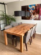 Eetkamertafel teak, 200 cm of meer, 50 tot 100 cm, Teakhout, Rechthoekig