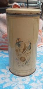 oude beschuitbus/ Hille beschuitbus/ voorraadbus beschuit, Ophalen of Verzenden, Gebruikt, Beschuit, Overige merken