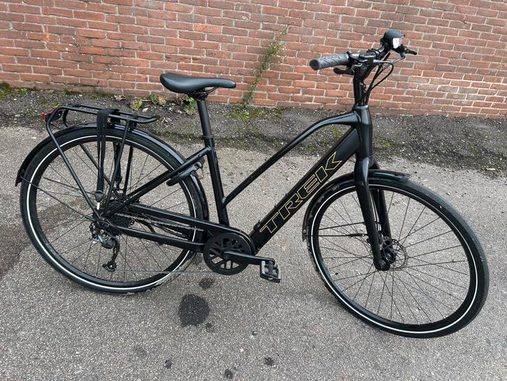 Trek FX+2 trapeze frame maat M hybride e-bike, Fietsen en Brommers, Elektrische fietsen, Zo goed als nieuw, Overige merken, 47 tot 51 cm