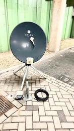 Triax Schotel compleet met statief, DUO LNB, Audio, Tv en Foto, Schotelantennes, Ophalen, Gebruikt, Overige merken