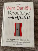 Wim Daniëls - Verbeter je schrijfstijl, Ophalen of Verzenden, Zo goed als nieuw, Wim Daniëls