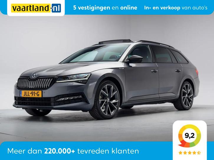 Skoda Superb COMBI 1.4 TSI iV PHEV Sportline Aut. [ Panorama, Auto's, Skoda, Bedrijf, Te koop, Superb, ABS, Achteruitrijcamera