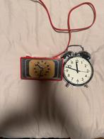 Vintage Wekkers - Analoog & Digitaal, Ophalen of Verzenden, Gebruikt, Analoog, Wekker of Tafelklok