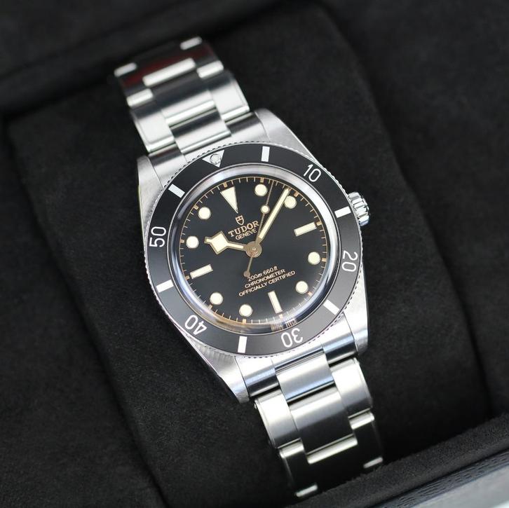 Tudor Black Bay 54 37mm (Zeer goed/ 2024), Sieraden, Tassen en Uiterlijk, Horloges | Heren, Zo goed als nieuw, Polshorloge, Overige merken