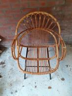 Vintage rotan stoel, Antiek en Kunst, Ophalen