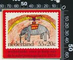 Sticker: Kinderpostzegel Actie 1976, Ophalen of Verzenden, Zo goed als nieuw, Bedrijf of Vereniging
