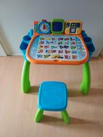 Vtech Activiteiten Tafel + Extra Bladen, Ophalen, Zo goed als nieuw, Elektronica, Met geluid
